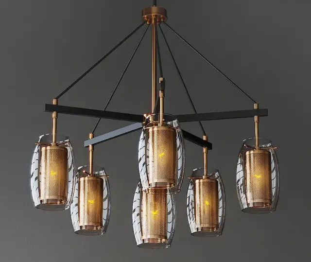 Dunbar light chandelier