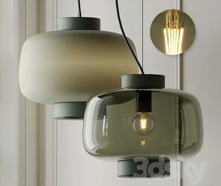 Dusk pendant by sylvain willenz