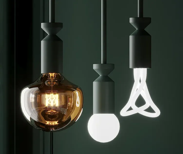 Fild plumen stick lamp