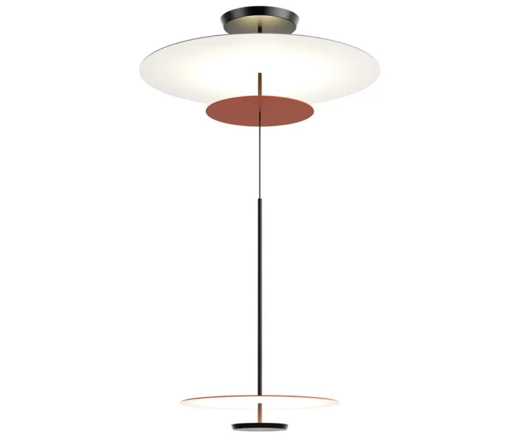 Flat hanging light by vibia