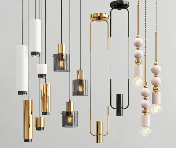 Four hanging lights exclusive