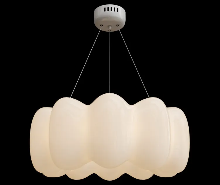 Hanging chandelier donut