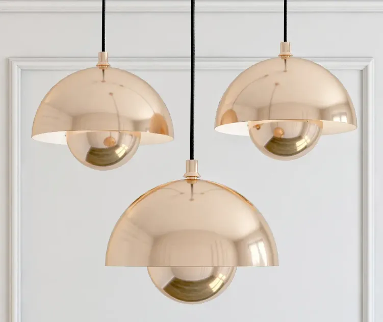 Hanging lamp flower pot