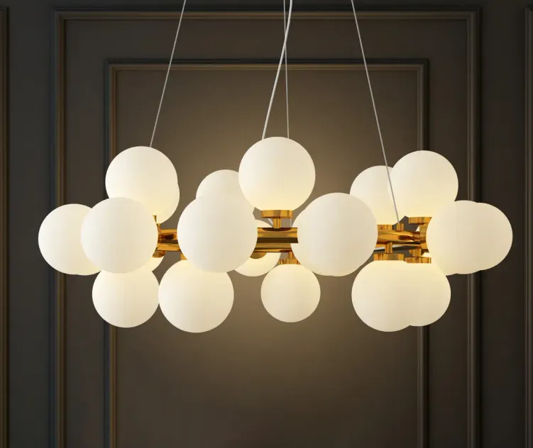 Hanging lamp the mimosa pendant by atelier areti