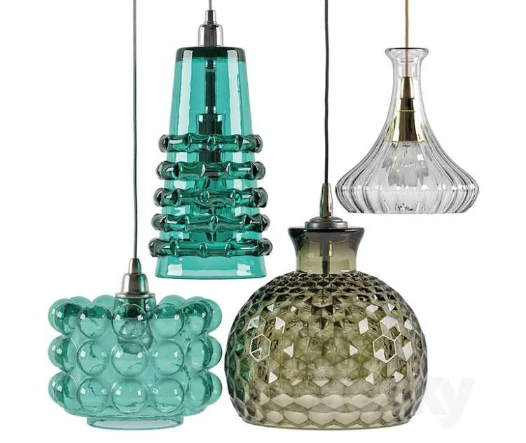 Jamie young pendant light set