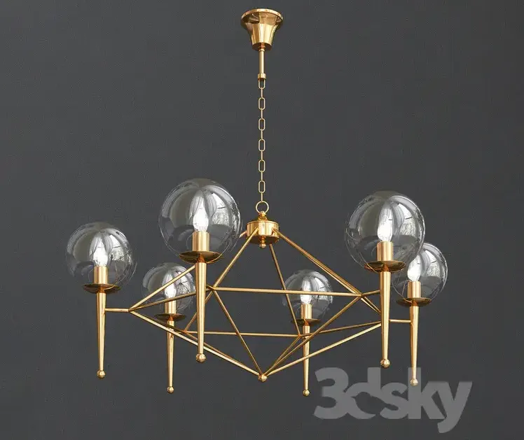 Lamp droplight postmodern art