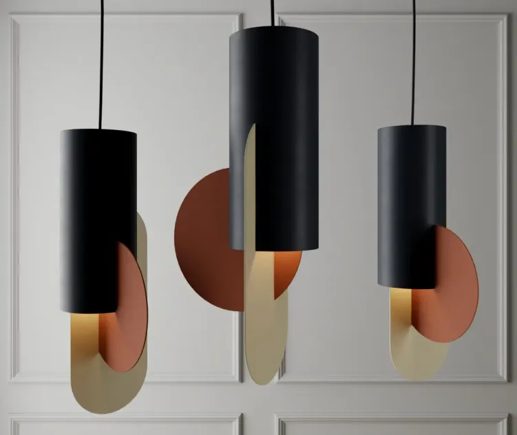 Lamp suprematic three cs