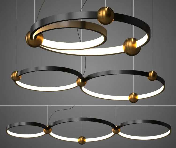 Lampsshop chandeliers mating rings