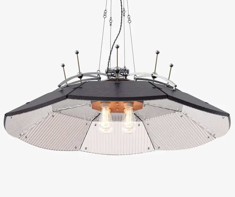 Large scientific medical parabolic mirror lamp