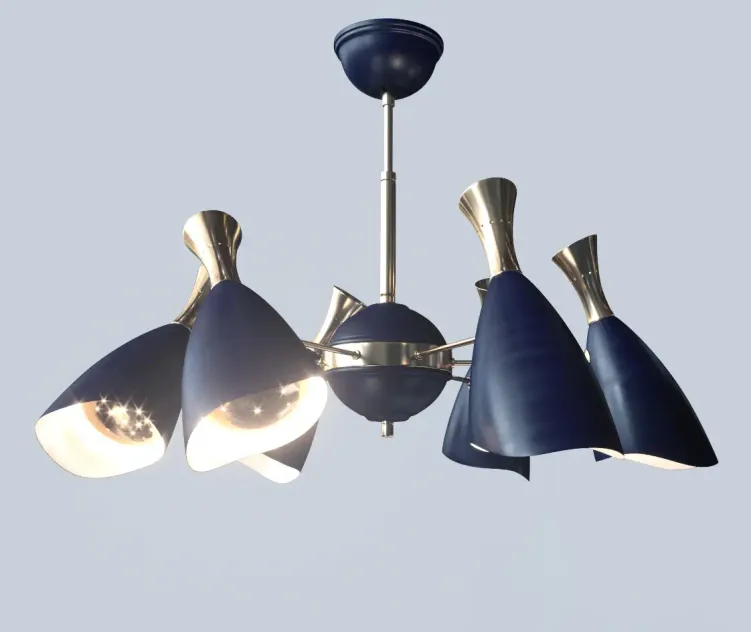 Led chandelier horns