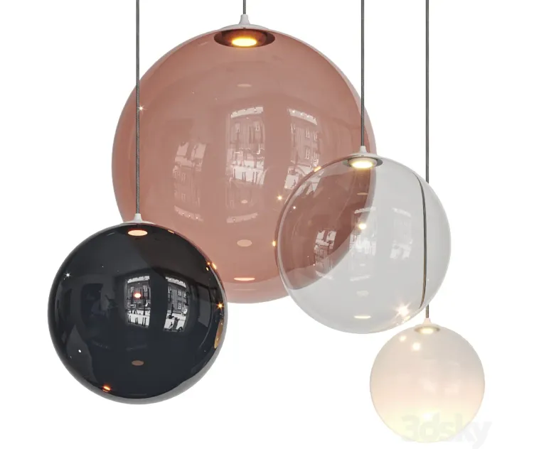 Lodes random solo pendant lamps