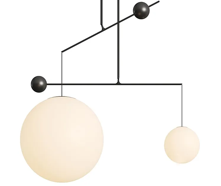 Luceplan malamata pendant lamps