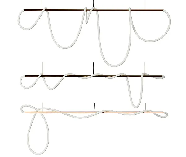 Luke lamp pendant light tracer bar