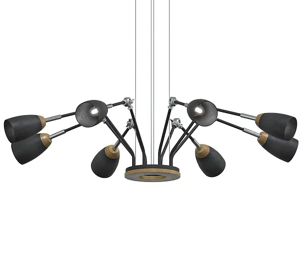 Lumen lux ceiling chandelier