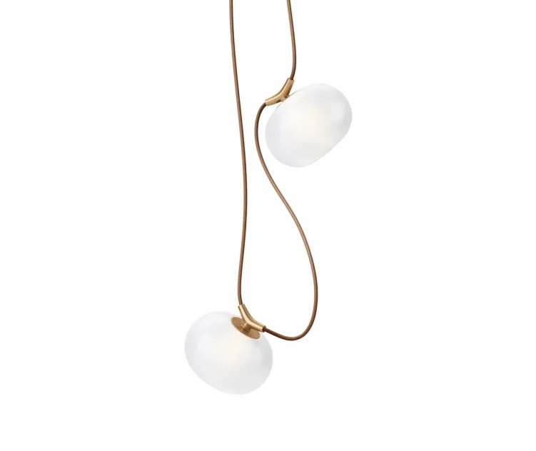 Melina pendant lamp double by hand eye studio