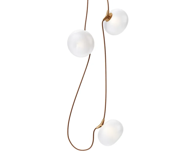 Melina pendant lamp triple by hand eye studio