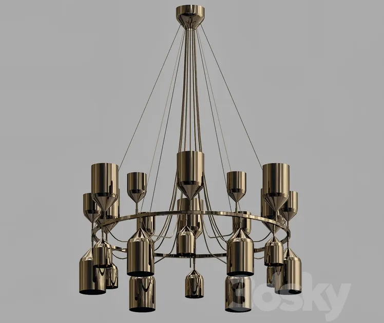 Metalarte copacabana queen pendant lamp