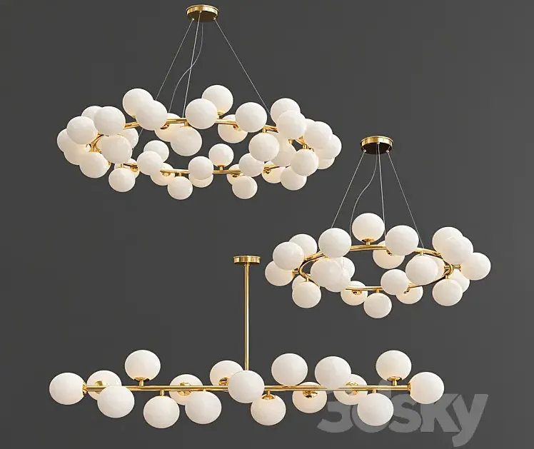 Mimosa chandelier collection