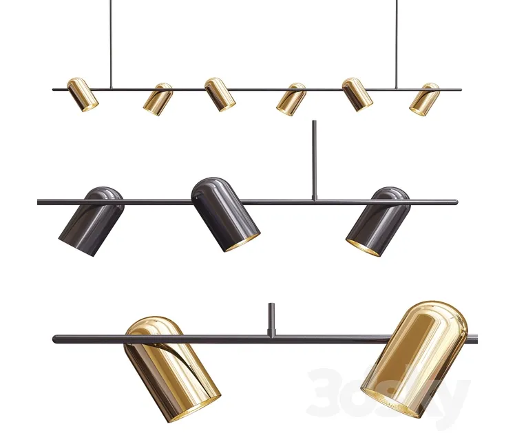 Minimalist decorative pendant light