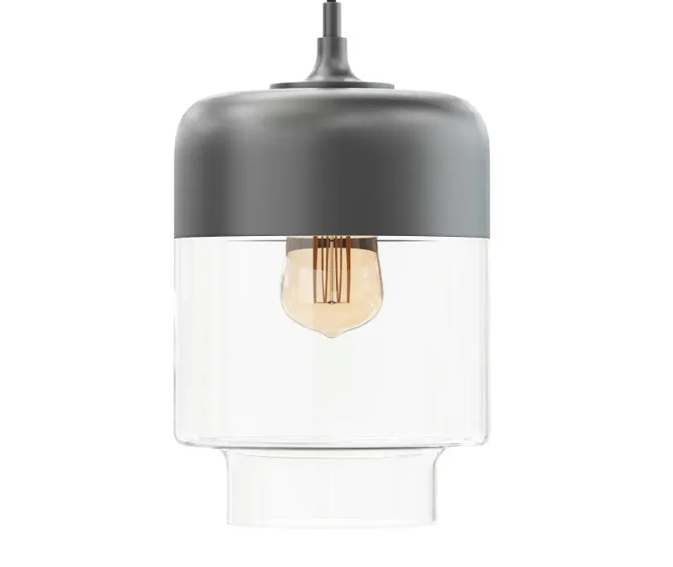Models black hanging lamp