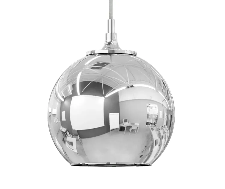 Models chrome hanging lamp