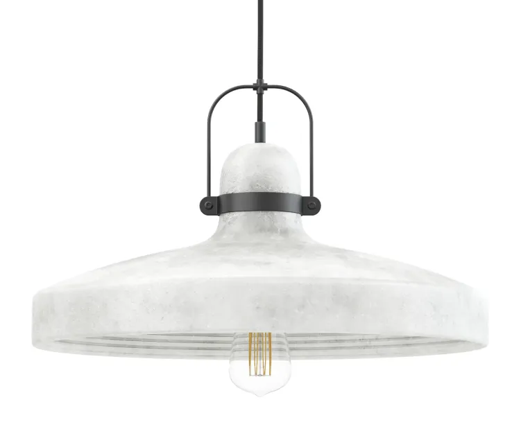 Models concrete hanging lamp