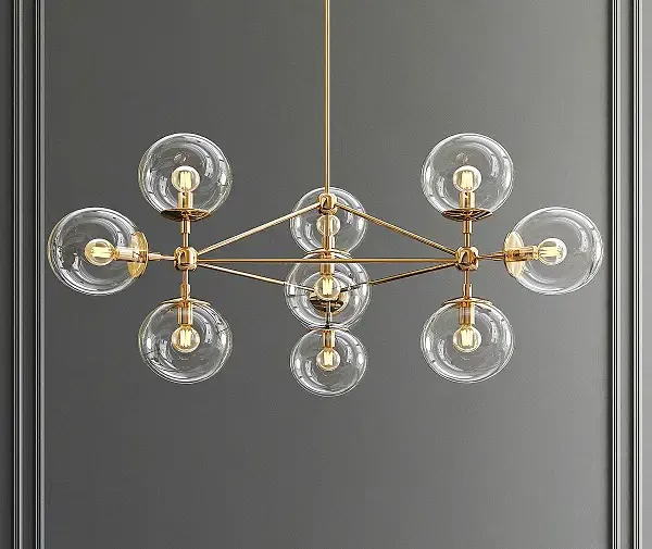 Modo bulb chandelier