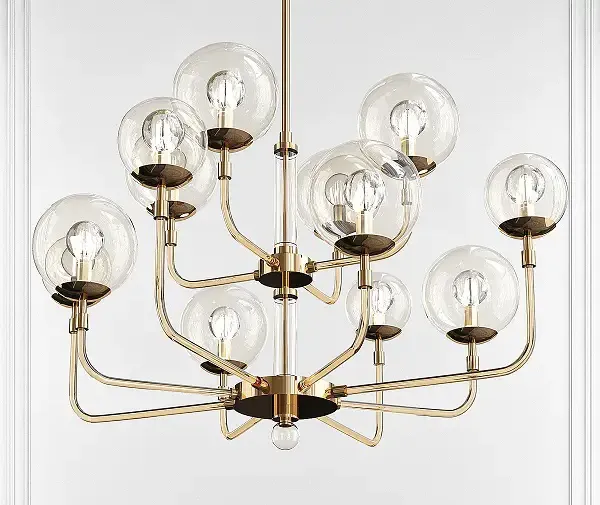 Multiforme chandelier