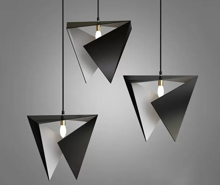 Origami light fixture