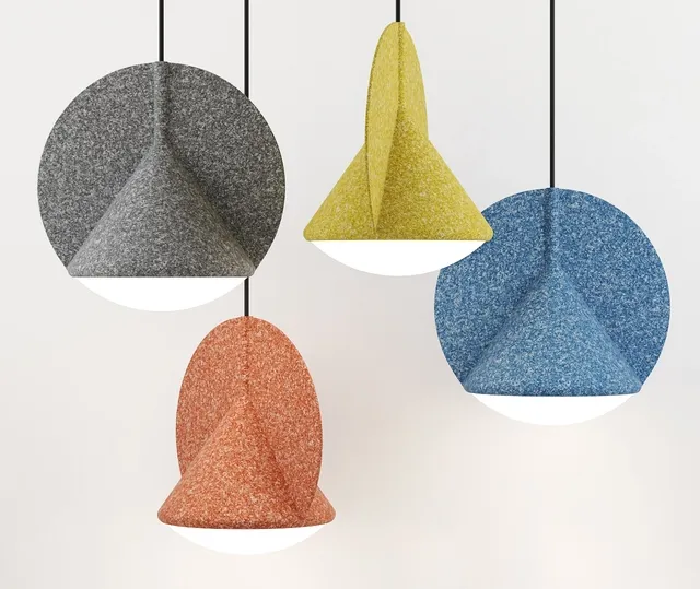 Pendant lamp bolia the stamp