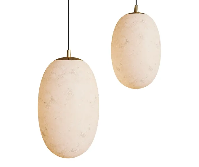 Pendant lamp with ball shade lou chandelier