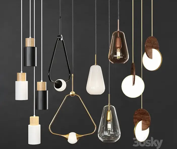 Pendant lights set