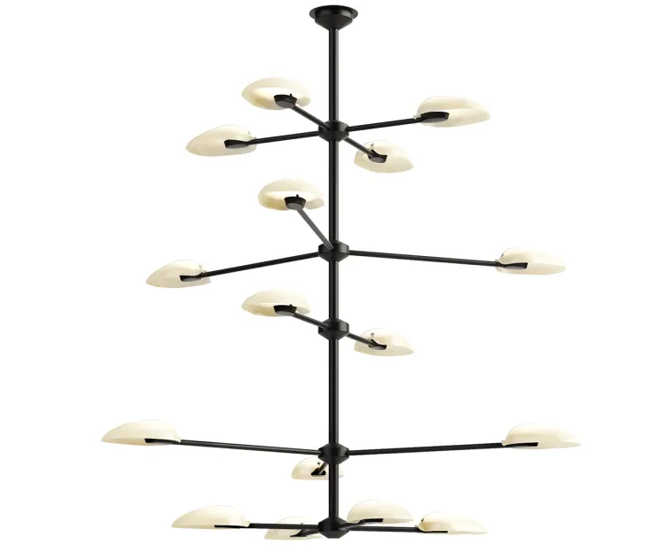 Pilot chandelier by rich brilliant willing