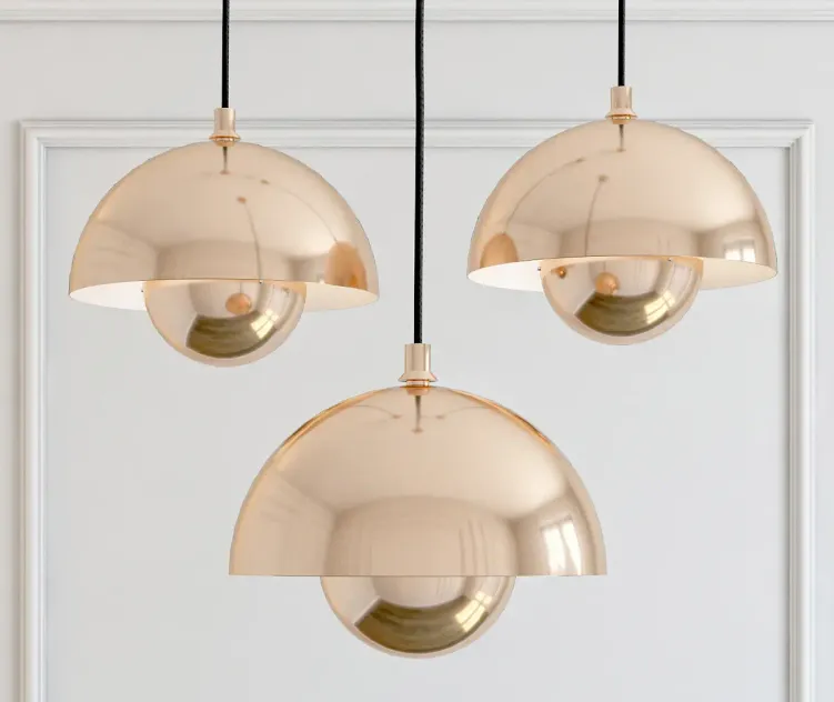 Podvesnoy svetilnik flower pot