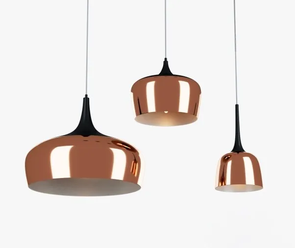 Polk pendant light copper