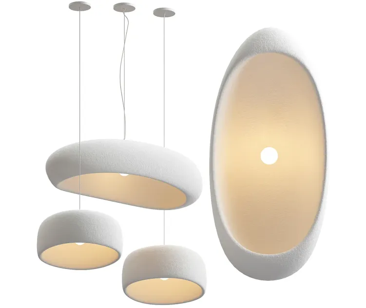 Potcover clouds pendant light