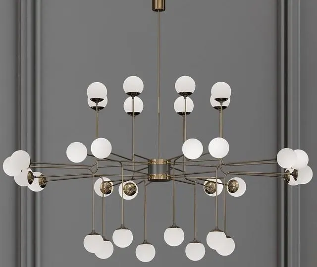 Roll hill modo globe chandelier