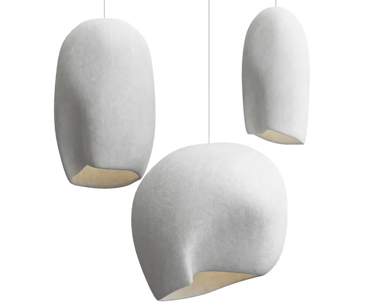 Shaped pendant light