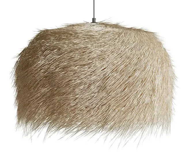 Suspension demi boule palm