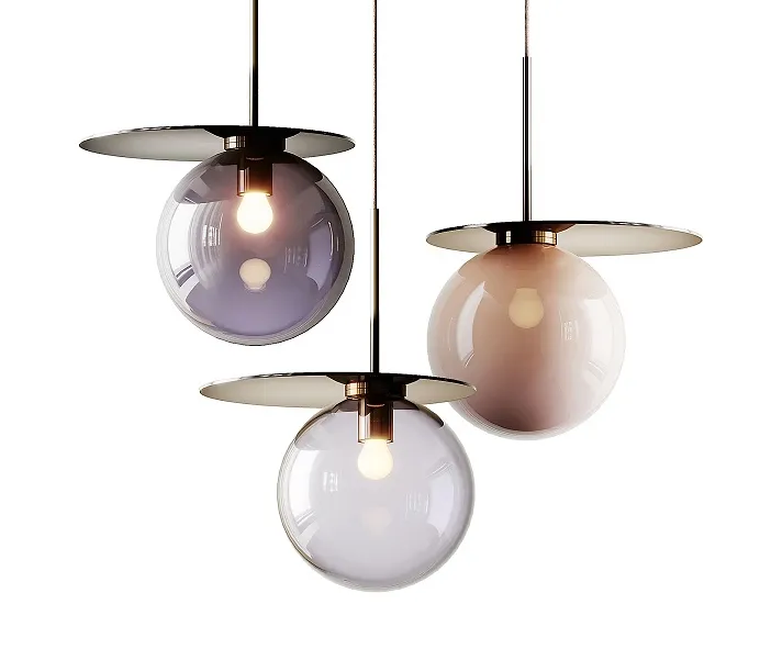 Umbra blown glass pendant lamp from bomma 2