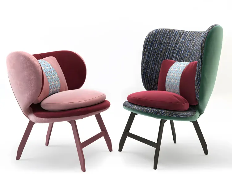Ariel small armchair ayub armchair by moroso