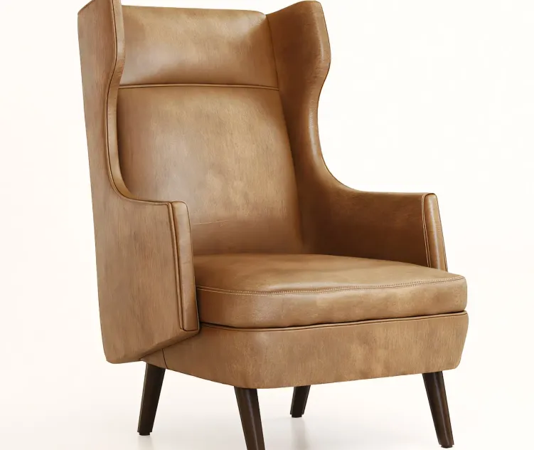 Arteriors budelli wing chair