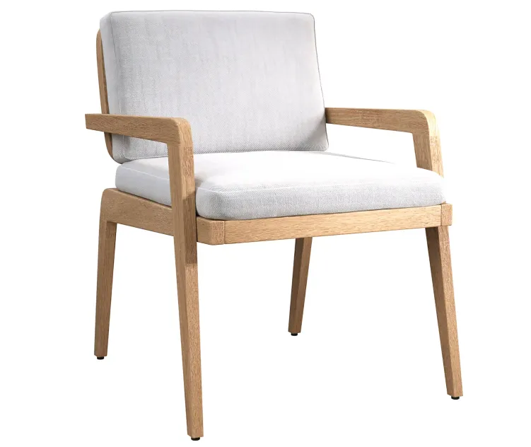 Avila teak dining armchair