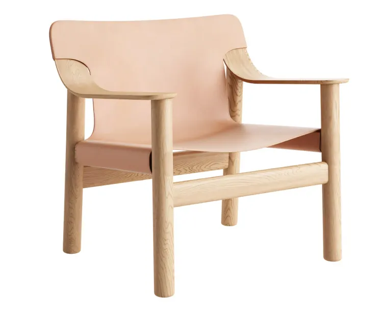 Bernard lounge chair natur by hay