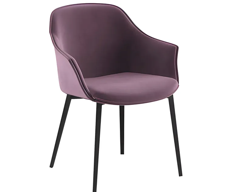 Chair kedua metal legs by mobliberica