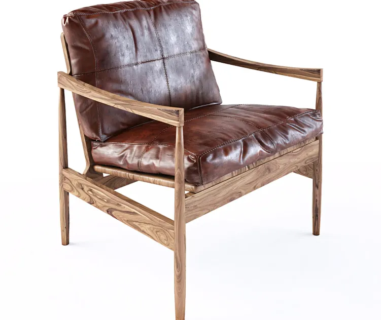 Dan form hermes lounge chair