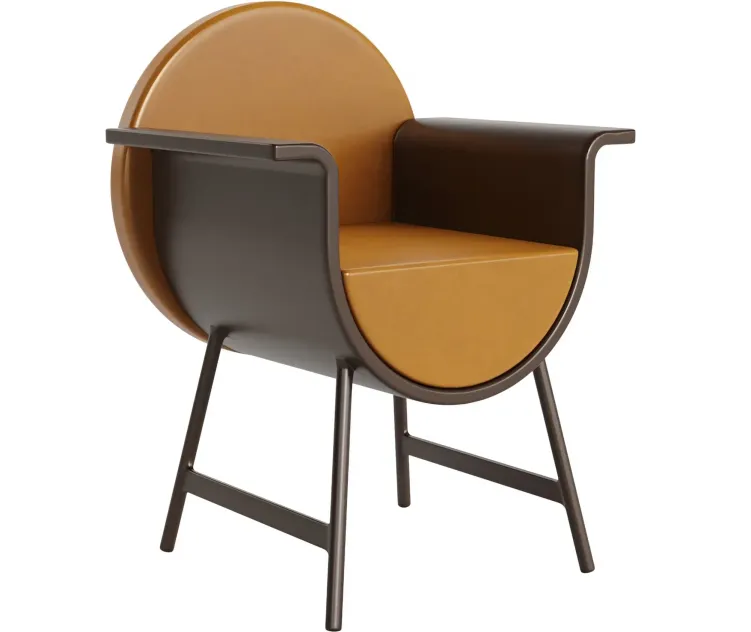 Half moon chair