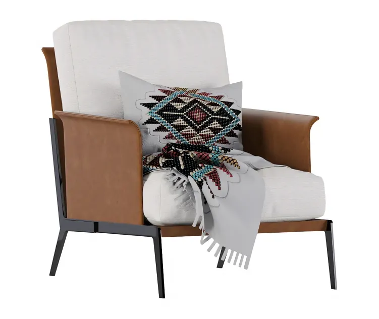 Happy hour armchair flexform leather