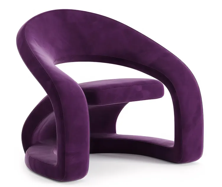 Jaymar cantilevered pop art chair