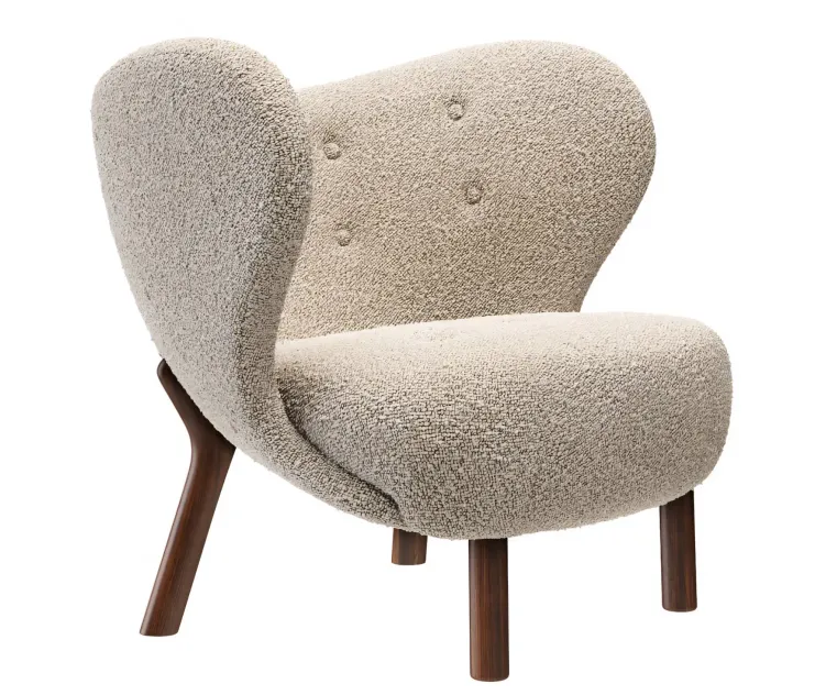Little petra armchair by tradition